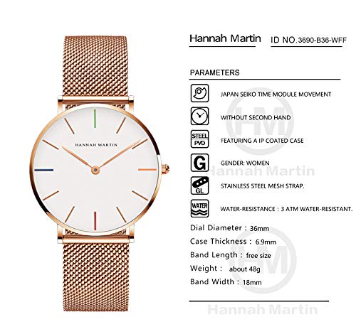 HANNAH MARTIN 36 – ELEGANCIA ULTRA FINA, DISEÑO ATEMPORAL