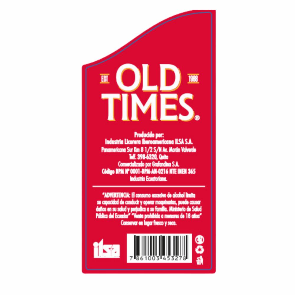 WHISKY OLD TIMES ROJO – 745 ml