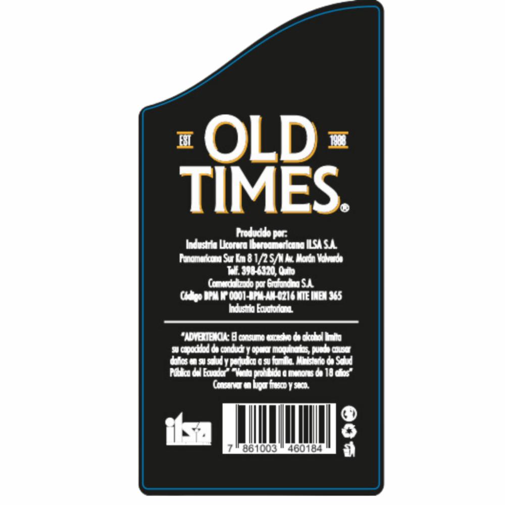 🥃 WHISKY OLD TIMES BLACK – 745 ml