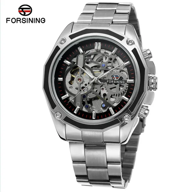 FORSINING 8130 – MECÁNICO ESQUELÉTICO ESTILO STEAMPUNK