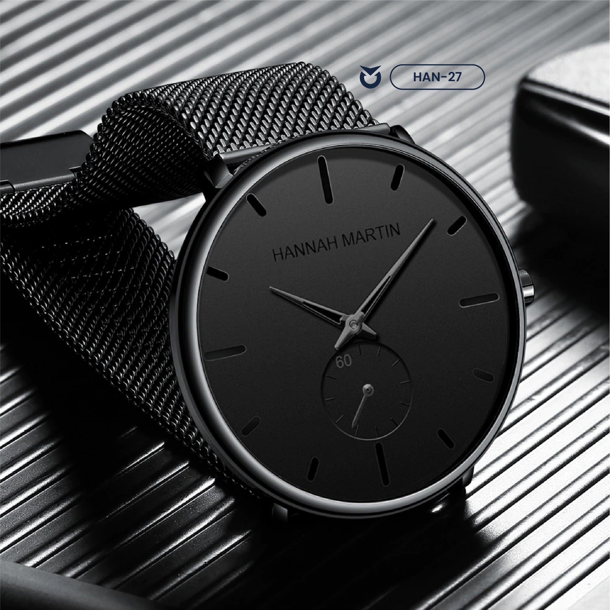HANNAH MARTIN – DISEÑO MATE NEGRO, ESTILO ELEGANTE