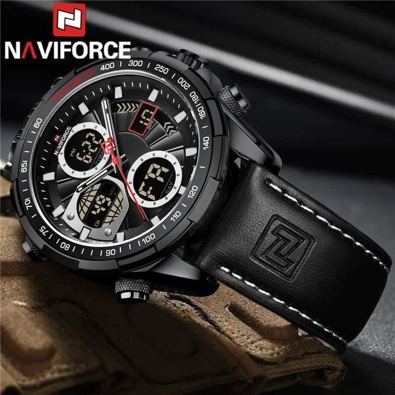Reloj Naviforce – modelo NF9197 (negro resistente al agua)