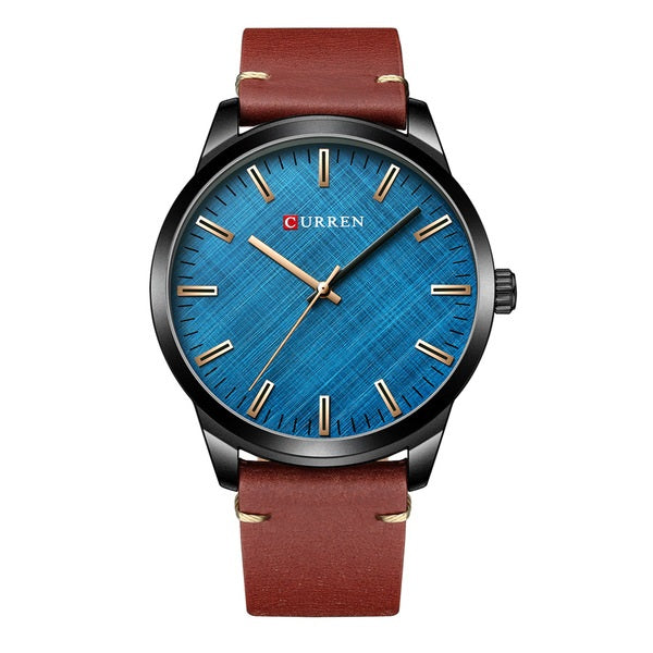 CURREN 8386 – ESTILO ELEGANTE CON TOQUES CAFÉ.